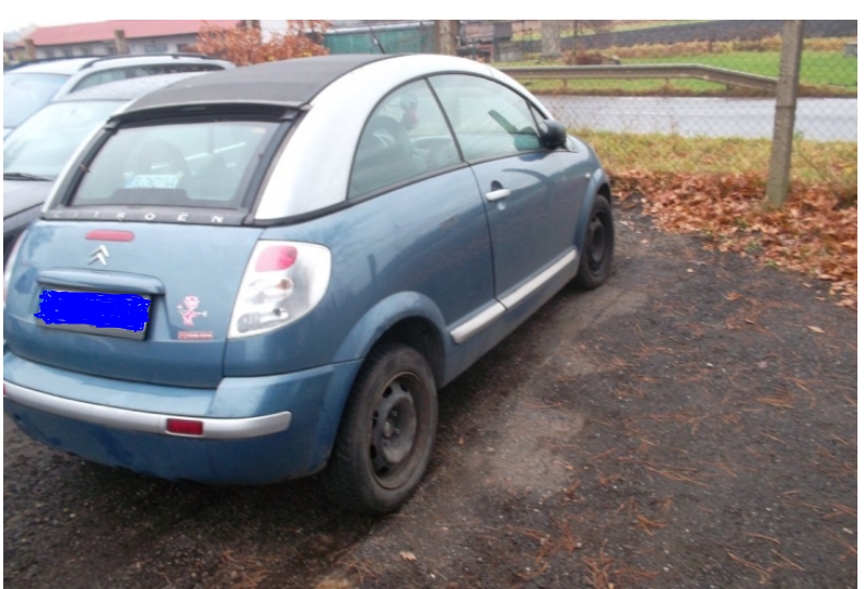 6.2.2015 Dražba automobilu Citroen C 3 (kabriolet). Vyvolávací cena 19.100 Kč 6.2.2015 Dražba automobilu Citroen C 3 (kabriolet). Vyvolávací cena 19.100 Kč