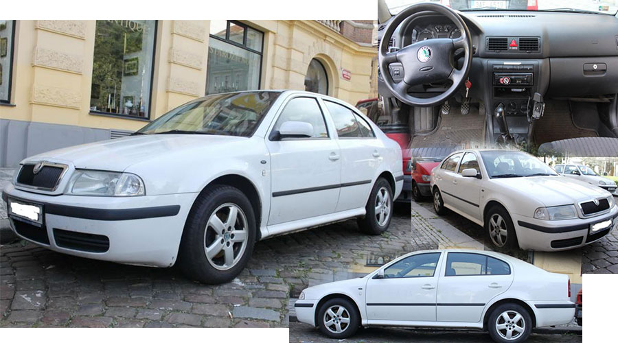 14.9.2015 Dobrovolná insolvenční dražba automobilu Škoda Octavia, vyvolávací cena 10.000 Kč
