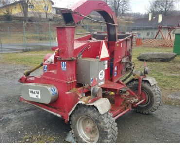 19.4.2016 Aukce štěpkovače MAXIM 420. Vyvolávací cena 250.000Kč 19.4.2016 Aukce štěpkovače MAXIM 420. Vyvolávací cena 250.000Kč