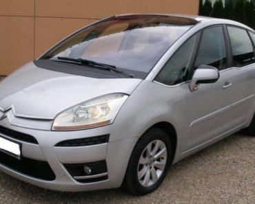 15.9.2016 Aukce automobilu Citroen C4 Picasso 1.6 HDi, r. 2009, vyvolávací cena 66.000 Kč.