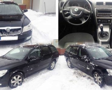 9.5.2017 Dražba automobilu Škoda Octavia combi 1.6 TDi, r. 2013, vyvolávací cena 83.333 Kč.