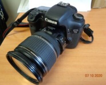 27.4.2021 Dražba ostatních movitých věcí (Canon s objektivem Canon). Vyvolávací cena 6.454 Kč, ➡️ ID792188