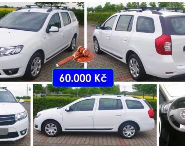 4.6.2021 Aukce automobilu Dacia Logan Combi. Vyvolávací cena 60.000 Kč, ➡️ ID804744