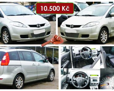 Probíhající aukce automobilu (od 2.7. do 12.7.2021). Mazda 5 1.8i. Vyvolávací cena 10.500 Kč (aktuální cena se může lišit), ➡️ ID811260 Probíhající aukce automobilu (od 2.7. do 12.7.2021). Mazda 5 1.8i. Vyvolávací cena 10.500 Kč (aktuální cena se může lišit), ➡️ ID811260