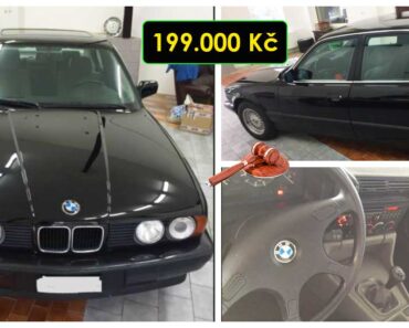 23.9.2021 Aukce automobilu BMW 525ik. Vyvolávací cena 199.000 Kč, ➡️ ID829231