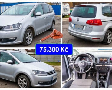 16.2.2023 Dražba automobilu Volkswagen Sharan 2.0 TDi. Vyvolávací cena 75.300 Kč, ➡️ ID890606 16.2.2023 Dražba automobilu Volkswagen Sharan 2.0 TDi. Vyvolávací cena 75.300 Kč, ➡️ ID890606