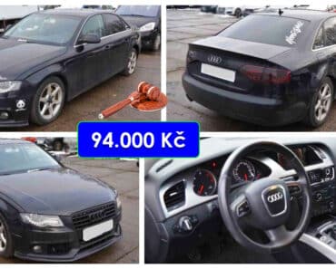 6.2.2023 Aukce automobilu Audi A4 2,0 TDI. Vyvolávací cena 94.000 Kč, ➡️ ID893094 6.2.2023 Aukce automobilu Audi A4 2,0 TDI. Vyvolávací cena 94.000 Kč, ➡️ ID893094