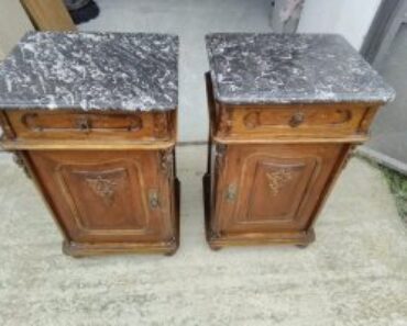 4.4.2023 Dražba nábytku (Noční stolek, 2 ks). Vyvolávací cena 1.000 Kč, ➡️ ID901481 4.4.2023 Dražba nábytku (Noční stolek, 2 ks). Vyvolávací cena 1.000 Kč, ➡️ ID901481