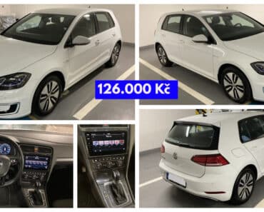 Do 4.9.2023 Aukce automobilu Volkswagen eGolf. Vyvolávací cena 125.000 Kč ➡️ ID921773 Do 4.9.2023 Aukce automobilu Volkswagen eGolf. Vyvolávací cena 125.000 Kč ➡️ ID921773