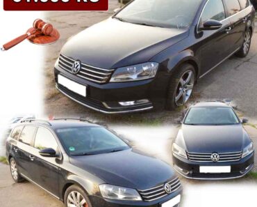 Do 11.12.2024 Aukce automobilu Volkswagen Passat Variant 2,0 TDi Comforline. Vyvolávací cena 51.000 Kč ➡️ ID999574 Do 11.12.2024 Aukce automobilu Volkswagen Passat Variant 2,0 TDi Comforline. Vyvolávací cena 51.000 Kč ➡️ ID999574