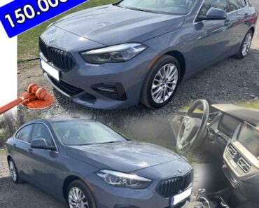 Do 9.5.2025 Aukce automobilu BMW Řada 218i Grand Coupe. Vyvolávací cena 150.000 Kč ➡️ ID1021165 Do 9.5.2025 Aukce automobilu BMW Řada 218i Grand Coupe. Vyvolávací cena 150.000 Kč ➡️ ID1021165