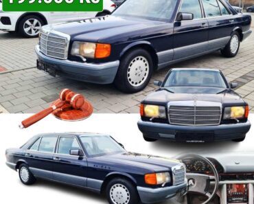 25.9.2025 Dražba automobilu Mercedes 500. Vyvolávací cena 199.000 Kč ➡️ ID1039967