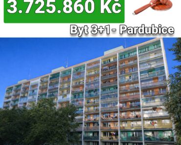 27.5.2026 Dražba nemovitosti (Byt 3+1). Vyvolávací cena 3.725.860 Kč ➡️ ID1060753 27.5.2026 Dražba nemovitosti (Byt 3+1). Vyvolávací cena 3.725.860 Kč ➡️ ID1060753