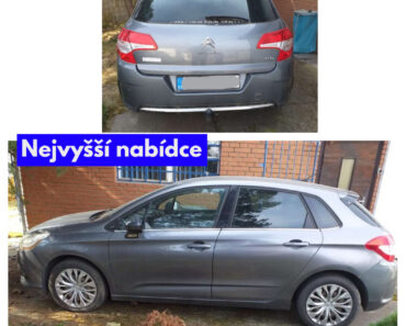 Do 19.5.2026 Výběrové řízení na prodej automobilu Citroën C4. Min. kupní cena  – prodej nejvyšší nabídce  ➡️ ID1069748