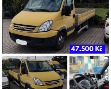 Do 6.5.2026 Dražba nákladního automobilu Iveco Daily Unijet. Vyvolávací cena 47.500 Kč ➡️ ID1071964