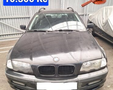 7.5.2026 Dražba automobilu BMW 320d. Vyvolávací cena 10.300 Kč ➡️ ID1071856 7.5.2026 Dražba automobilu BMW 320d. Vyvolávací cena 10.300 Kč ➡️ ID1071856